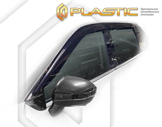 Window visors (Classic translucent) Nissan X-Trail IV поколение, джип/suv 5 дв., 