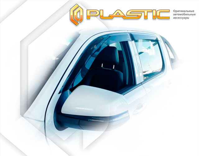 Window visors (Classic translucent) Sollers ST6 I поколение, пикап