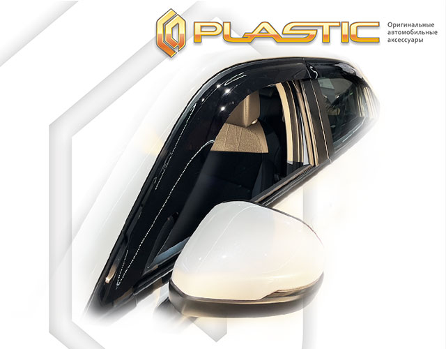 Window visors (Classic translucent) Honda Vezel II поколение, джип/suv 5 дв. 