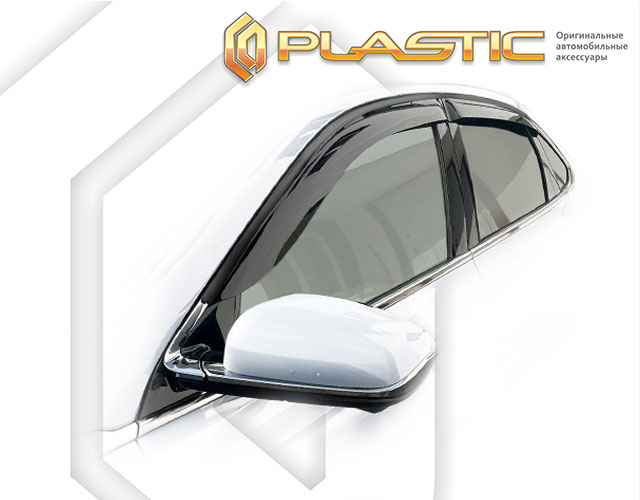 Window visors (Classic translucent) Geely Preface I поколение, sedan, рынок России