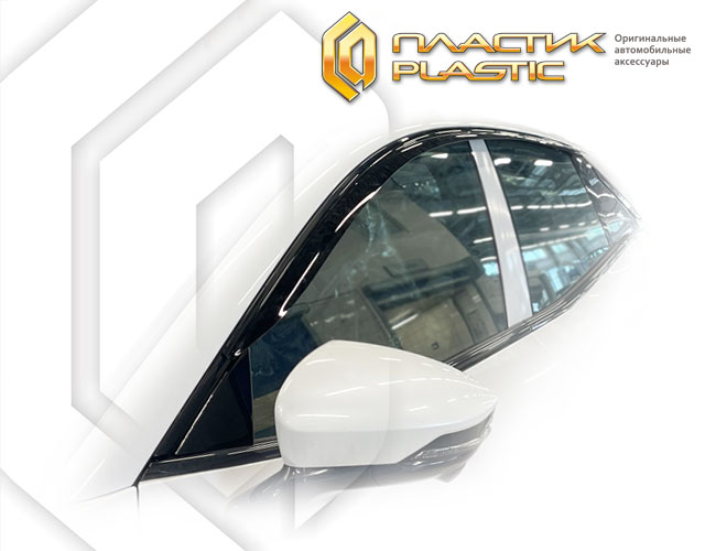 Window visors (Classic translucent) Changan Deepal S07 I поколение, джип/suv 5 дв., рынок России