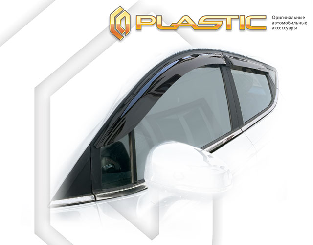 Window visors (Classic translucent) JAC JS3 I поколение, джип/suv 5 дв.