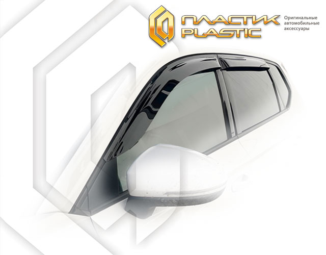 Window visors (Classic translucent) Volkswagen Tharu I поколение, джип/suv 5 дв.