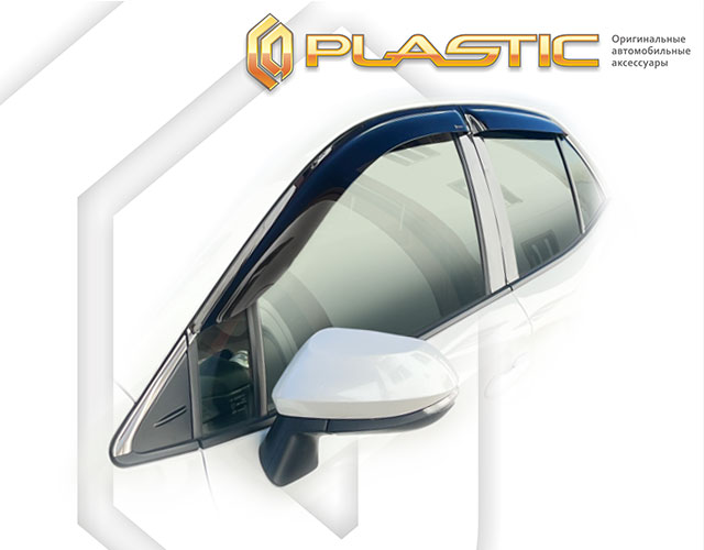 Window visors (Classic translucent) Toyota Corolla Sport XII поколение, хэтчбек 5 дв., рынок Японии