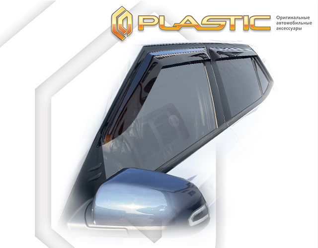 Window visors (Classic translucent) Hyundai Venue I поколение, джип/suv 5 дв.