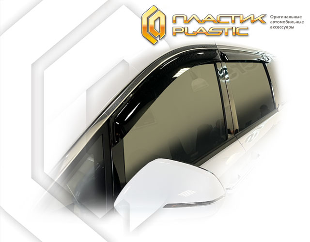 Window visors (Classic translucent) Sollers SP7 I поколение, минивэн