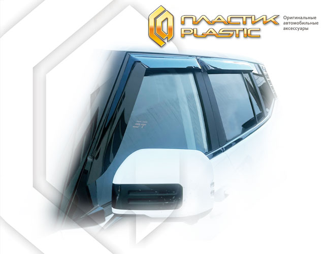 Window visors (Classic translucent) Jetour T1 I поколение, джип/suv 5 дв.