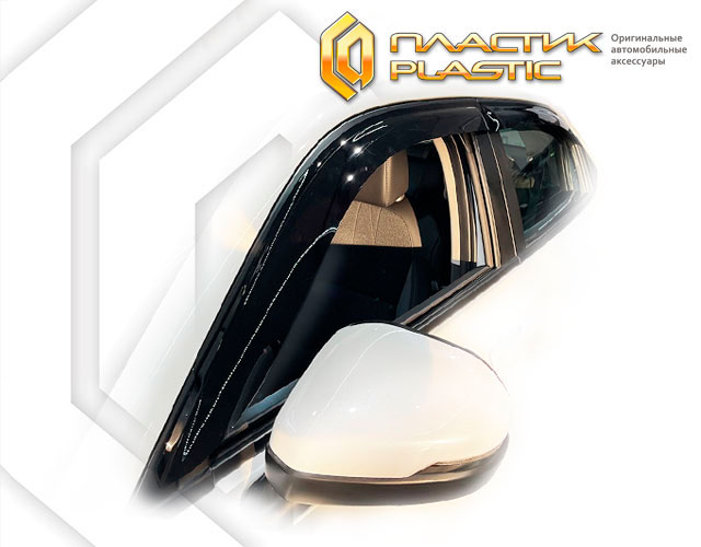 Window visors (Classic translucent) Honda XR-V II поколение, джип/suv 5 дв., рынок Китая