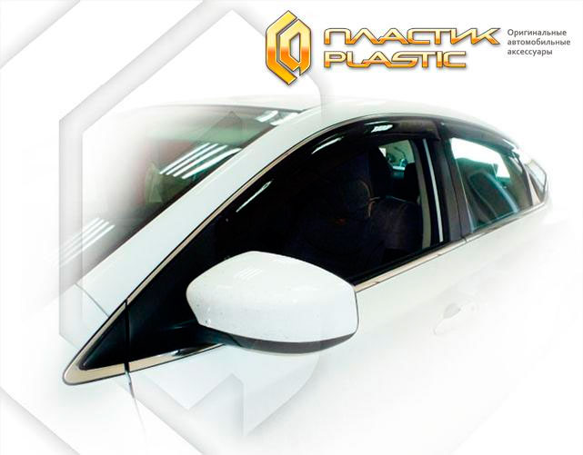 Window visors (Classic translucent) Nissan Sylphy III поколение, sedan, рынок Китая