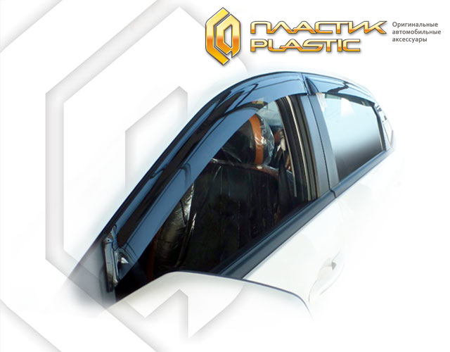 Window visors (Classic translucent) Chery Tiggo 2 Pro II поколение, джип/suv 5 дв., рынок СНГ