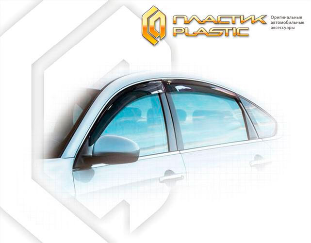 Window visors (Classic translucent) Dongfeng E11K I поколение, sedan
