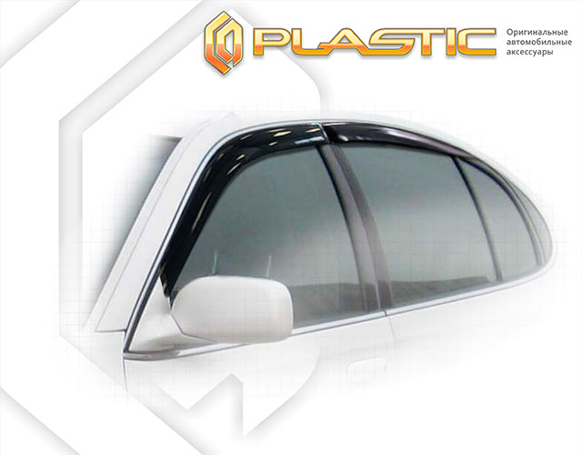 Window visors (Classic translucent) Toyota Aristo 