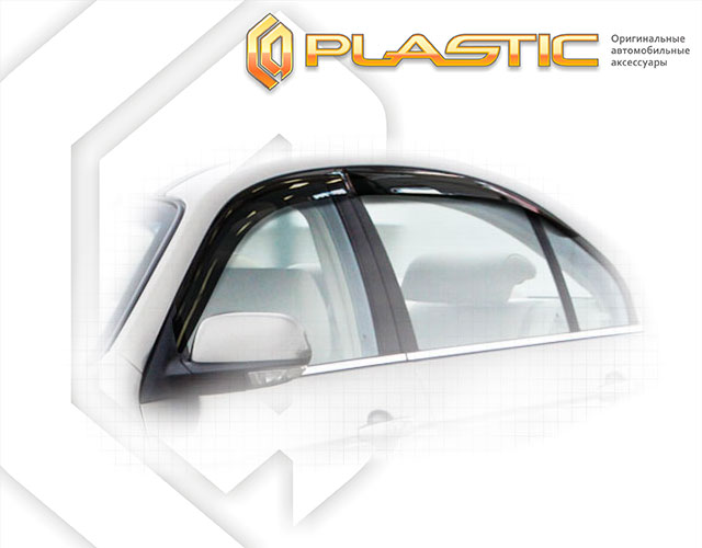 Window visors (Classic translucent) Chevrolet Epica 