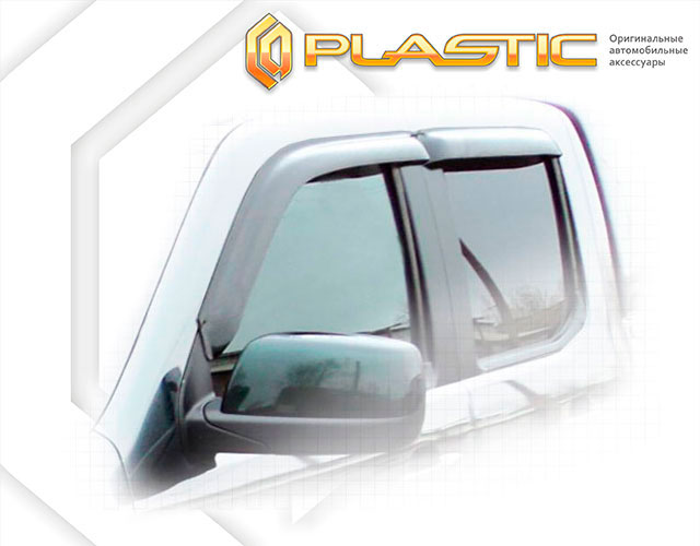 Window visors (Classic translucent) Mazda BT-50 