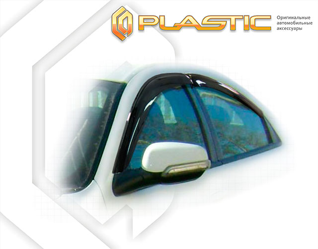 Window visors (Classic translucent) ГАЗ Волга Siber