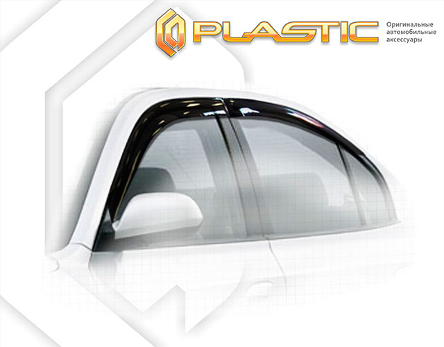 Window visors (Classic translucent) Hyundai Elantra XD 