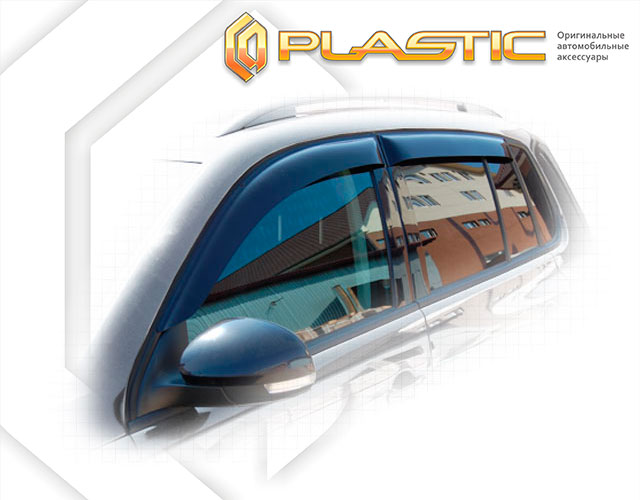 Window visors (Classic translucent) Volkswagen Tiguan 