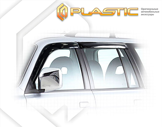 Window visors (Classic translucent) Mitsubishi Pajero Sport