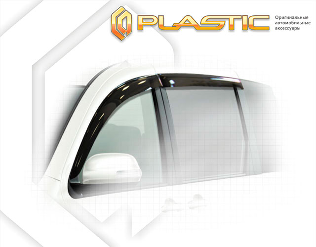 Window visors (Classic translucent) Toyota Sienta 
