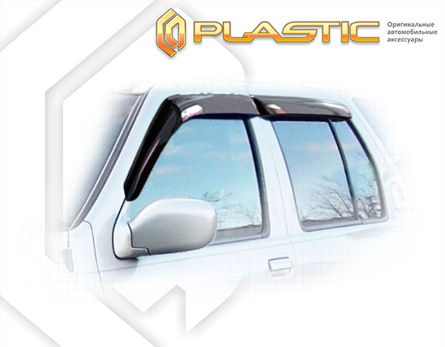 Window visors (Classic translucent) Nissan Terrano 