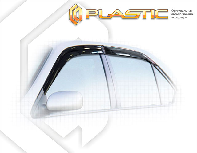 Window visors (Classic translucent) Toyota Prius 