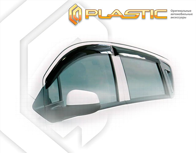 Window visors (Classic translucent) Chevrolet Spark 