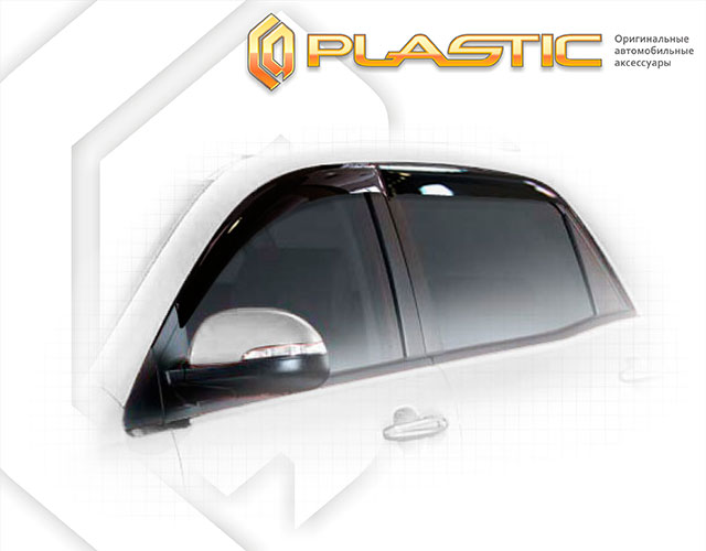 Window visors (Classic translucent) SsangYong Actyon 