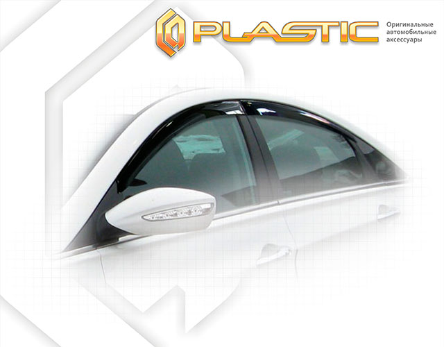 Window visors (Classic translucent) Hyundai Sonata 