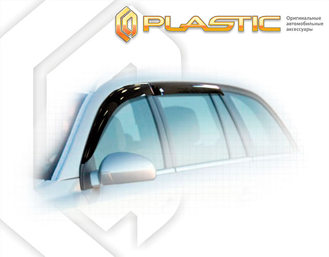 Window visors (Classic translucent) Opel Astra hatchback