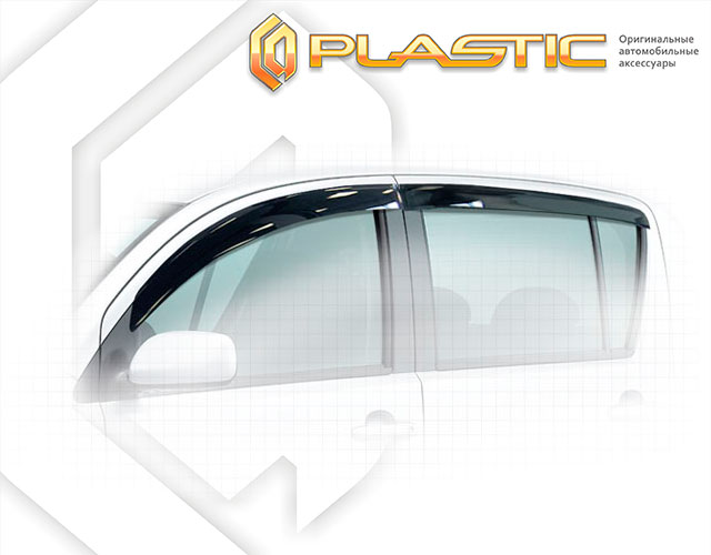 Window visors (Classic translucent) Toyota Passo Sette