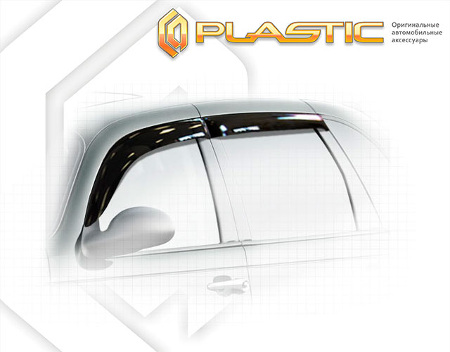 Window visors (Classic translucent) Chrysler PT Cruiser 