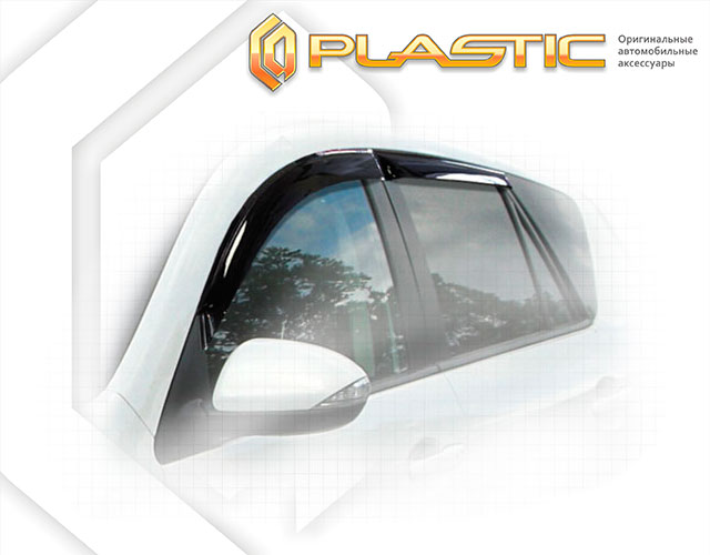 Window visors (Classic translucent) Mazda Axela wagon 