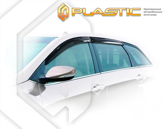 Window visors (Classic translucent) Hyundai i30 hatchback