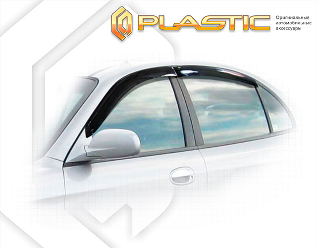 Window visors (Classic translucent) Chevrolet Evanda 
