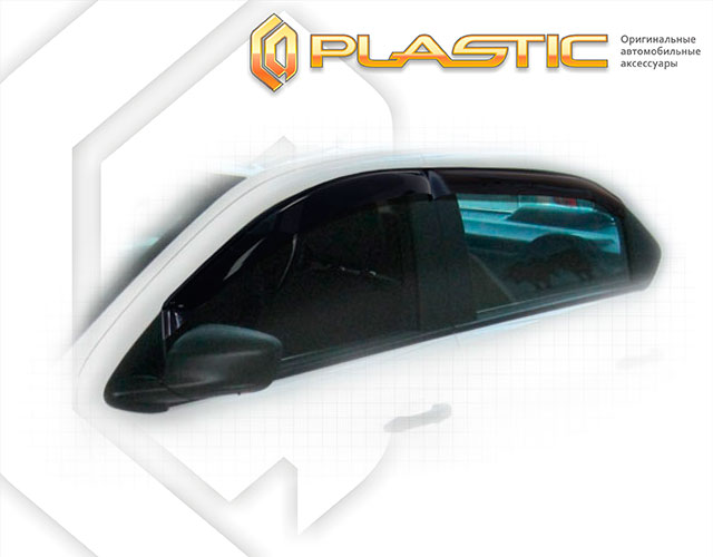 Window visors (Classic translucent) Citroen C-Elysee 