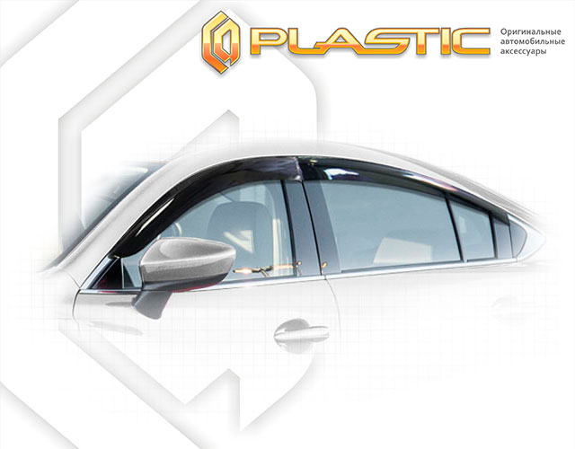 Window visors (Classic translucent) Mazda 6 sedan