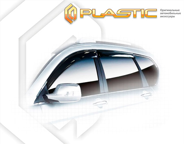 Window visors (Classic translucent) Great Wall Hover H6 