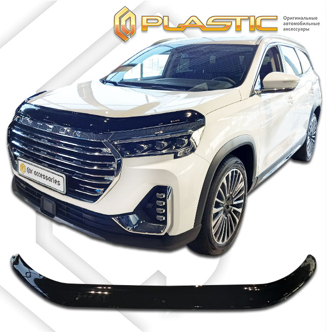 Hood deflector (exclusive) (Strong series (Black)) Jetour X90 Plus I поколение, джип/suv 5 дв., рынок РФ