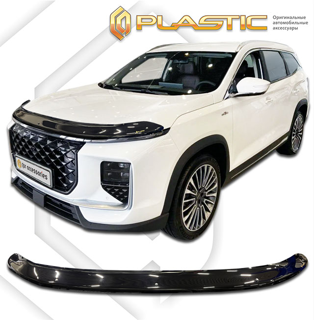 Hood deflector (exclusive) (Classic black) Soueast S09 I поколение, джип/suv 5 дв.