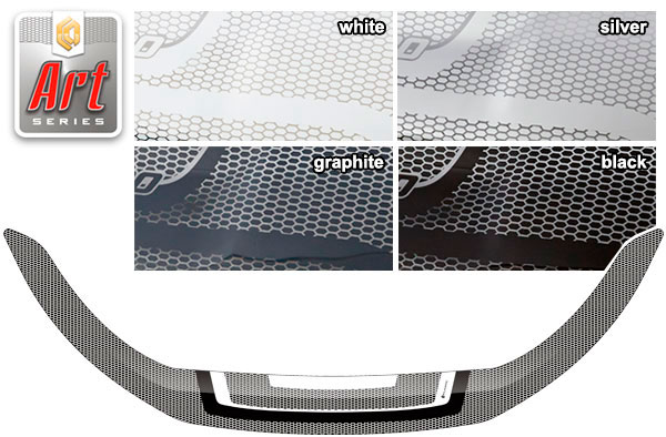 Hood deflector (exclusive) (Art white) Haval M6 II поколение, джип/suv 5 дв., рынок России